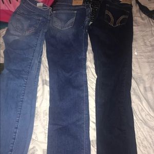 Hollister jeans - 3 pairs